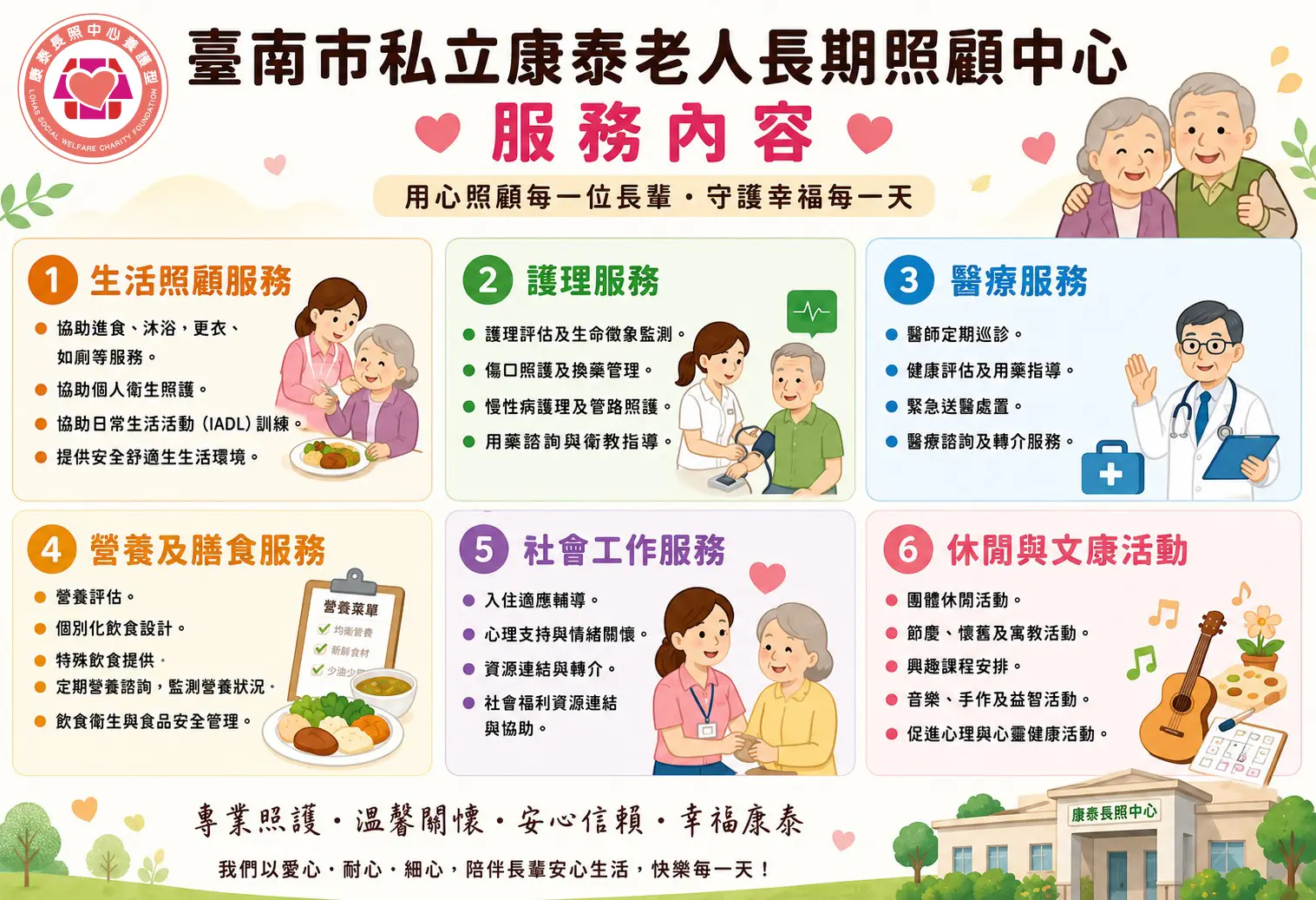 康泰 服務介紹